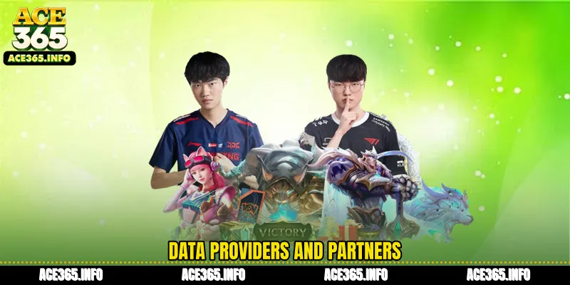 Data providers and partners