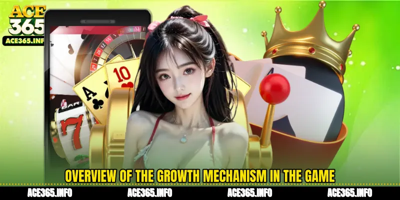 Overview of the growth mechanism in the game