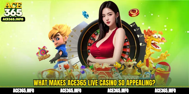 What makes ACE365 Live Casino so appealing?